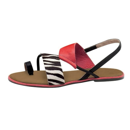 Lyinloo Women Flat Heel Flip-Flops Slip-On Sandals Casual Sandals Beach Sandals Shoes Red 39
Lyinloo Women Flat Heel Flip-Flops Slip-On Sandals Casual Sandals Beach Sandals Shoes Red 39