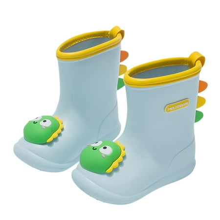 ZMHEGW Kids Shoes Bootsnon-Slip Girls Rain Boys Waterproof Shoes For Toddler