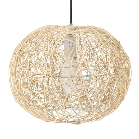 Ceiling Lamp Protective Cover Bamboo Woven Hanging Light Cover Creative Lampshade
Ceiling Lamp Protective Cover Bamboo Woven Hanging Light Cover Creative Lampshade