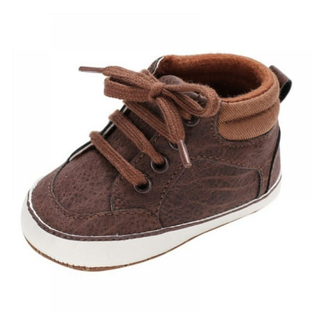 Baby Boys High-Top Ankle Sneakers Infant Slippers Anti-Slip Soft Sole Toddlers First Walkers Shoes
Baby Boys High-Top Ankle Sneakers Infant Slippers Anti-Slip Soft Sole Toddlers First Walkers Shoes