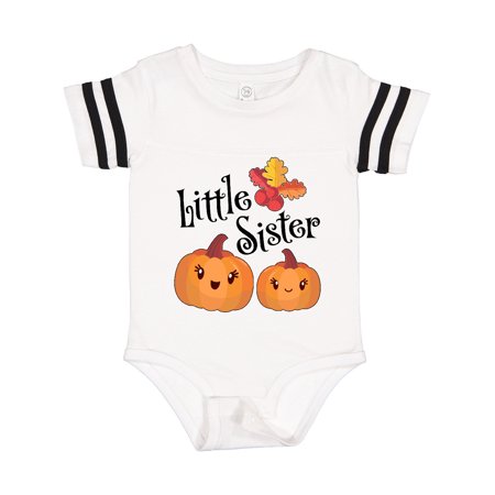 Inktastic Little Sister Pumpkins with Fall Leaves Gift Baby Girl Bodysuit
Inktastic Little Sister Pumpkins with Fall Leaves Gift Baby Girl Bodysuit
