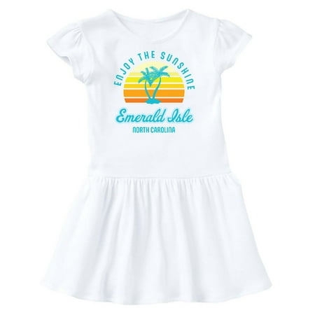 Inktastic Summer Enjoy the Sunshine Emerald Isle North Carolina Blue Gift Toddler Girl Dress 
Inktastic Summer Enjoy the Sunshine Emerald Isle North Carolina Blue Gift Toddler Girl Dress