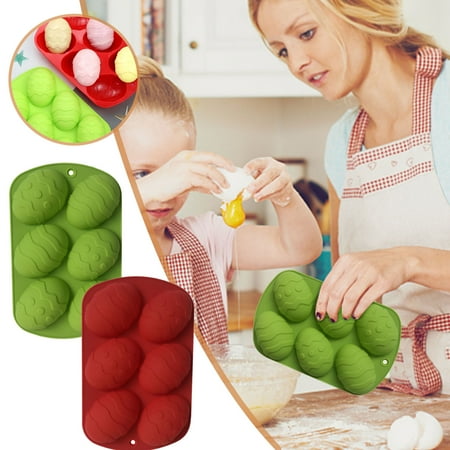 Aueoeo Spring Decor 6 Easter Eggs Silicone Chocolate Mould Diy Creative Baking Mould Cake Mould 2Pcs Clearance
Aueoeo Spring Decor 6 Easter Eggs Silicone Chocolate Mould Diy Creative Baking Mould Cake Mould 2Pcs Clearance