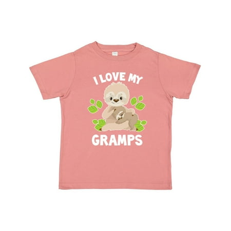 Inktastic Cute Sloth I Love My Gramps with Green Leaves Gift Toddler Boy or Toddler Girl T-Shirt
Inktastic Cute Sloth I Love My Gramps with Green Leaves Gift Toddler Boy or Toddler Girl T-Shirt