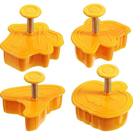 4pcs/set Halloween Mould 3D Plunger Cutter DIY Baking Mould Cutters For Kitchen Tools
4pcs/set Halloween Mould 3D Plunger Cutter DIY Baking Mould Cutters For Kitchen Tools