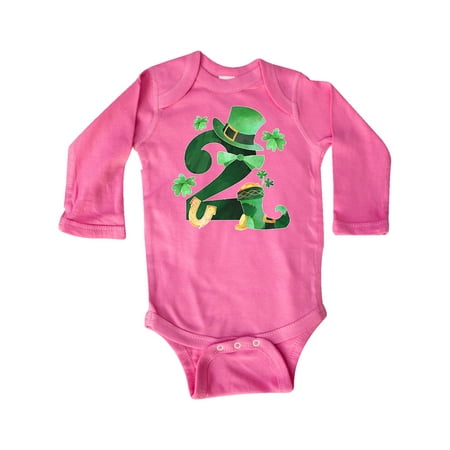 Inktastic St. Patrick s 2nd Birthday Green Hat with Bow Tie Gift Baby Boy or Baby Girl Long Sleeve Bodysuit
Inktastic St. Patrick s 2nd Birthday Green Hat with Bow Tie Gift Baby Boy or Baby Girl Long Sleeve Bodysuit