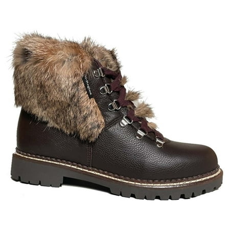Oscar Sport Forest Leather Boots - Women s Brown 10