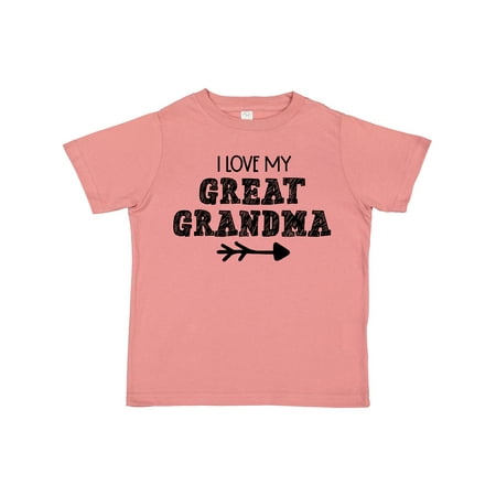 Inktastic I Love My Great Grandma with Arrow Gift Toddler Boy or Toddler Girl T-Shirt
Inktastic I Love My Great Grandma with Arrow Gift Toddler Boy or Toddler Girl T-Shirt