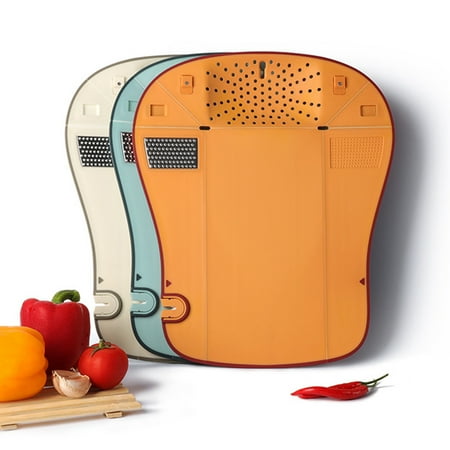 Foldable Cutting Board with Grinder - Stainless Steel - Multifunction Fruit Vegetable Chopping Board - Drain Basket - Daily Use
Foldable Cutting Board with Grinder - Stainless Steel - Multifunction Fruit Vegetable Chopping Board - Drain Basket - Daily Use
