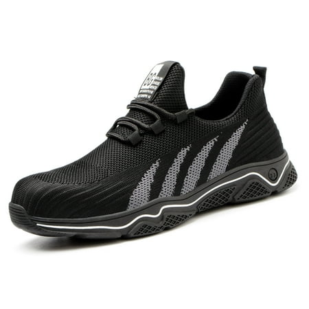 OwnShoe Steel Toe Safety Shoes for Men Women Breathable Work Sneakers Construction Work Shoes Size 4.5 Men/5.5 Women
OwnShoe Steel Toe Safety Shoes for Men Women Breathable Work Sneakers Construction Work Shoes Size 4.5 Men/5.5 Women