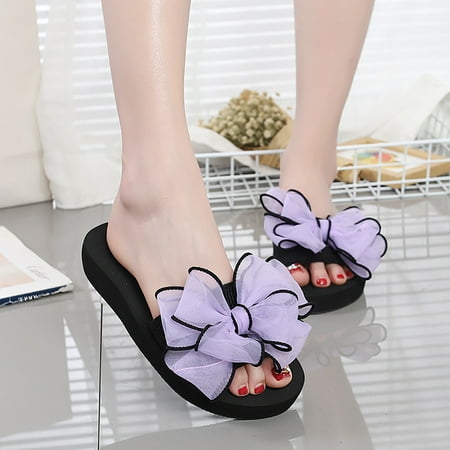 Summer Slippers For Women Beach Accesseories Flip Flops For Women Women S Summer Bowknot High Heel Fashion Wedge Heel Thick Sole Beach Slippers Swimming Pool Accessories Mens Women Slippers
Summer Slippers For Women Beach Accesseories Flip Flops For Women Women S Summer Bowknot High Heel Fashion Wedge Heel Thick Sole Beach Slippers Swimming Pool Accessories Mens Women Slippers