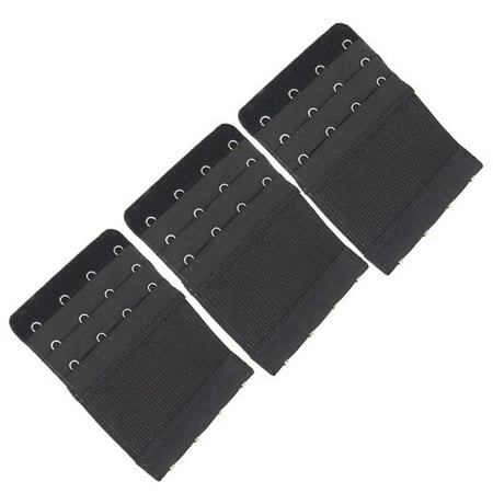 DENGDENG Women s Bra Extender Comfortable Soft Stretchy Bra Extensions 4 Hook 3 Pack Black Free Size
DENGDENG Women s Bra Extender Comfortable Soft Stretchy Bra Extensions 4 Hook 3 Pack Black Free Size