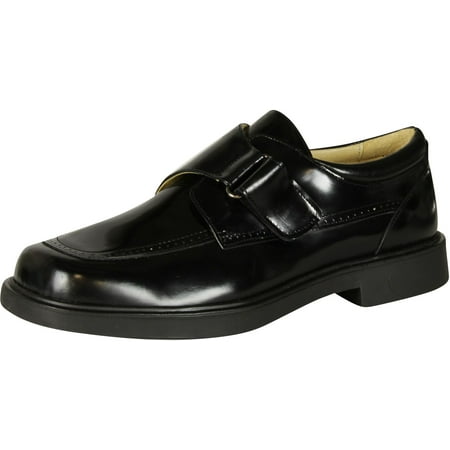 A&S Boys 2184 Made in Europe Quality Shoes Black. 10