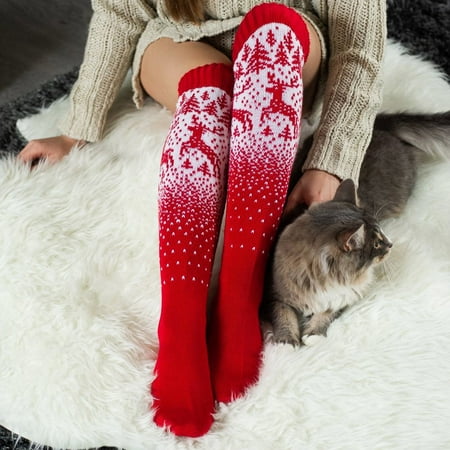Qazqa Stockings Stockings Cotton Ladies High Women Warm Socks The Girls Warm Thigh OVER KNEE Long Christmas Knit Socks
Qazqa Stockings Stockings Cotton Ladies High Women Warm Socks The Girls Warm Thigh OVER KNEE Long Christmas Knit Socks