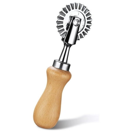 Pastry Wheel Cutter - Pasta Cutter Wheel - Ravioli Crimper Cutter Wheel Dough Cutter for Kitchen Pasta Accessories
Pastry Wheel Cutter - Pasta Cutter Wheel - Ravioli Crimper Cutter Wheel Dough Cutter for Kitchen Pasta Accessories