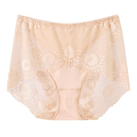 BELLZELY Cotton Underwear for Women Clearance Cute Ladies Transparent Lace Panties Big Size Cotton Hollow Breathable Quality
BELLZELY Cotton Underwear for Women Clearance Cute Ladies Transparent Lace Panties Big Size Cotton Hollow Breathable Quality