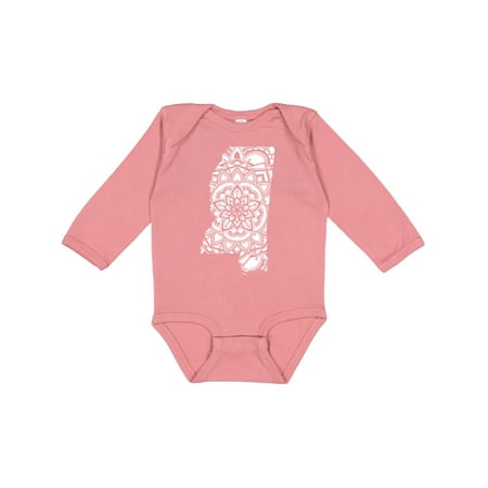 Inktastic Mississippi Silhouette Mandala Gift Baby Boy or Baby Girl Long Sleeve Bodysuit
Inktastic Mississippi Silhouette Mandala Gift Baby Boy or Baby Girl Long Sleeve Bodysuit