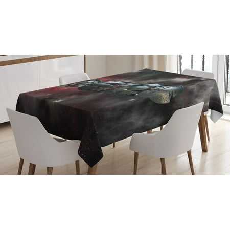 Ambesonne Galaxy Tablecloth Rectangular Table Cover Galactic Time Travel 52 x70 Black
Ambesonne Galaxy Tablecloth Rectangular Table Cover Galactic Time Travel 52 x70 Black