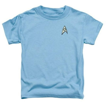 Star Trek-Science Uniform - Short Sleeve Toddler Tee - Carolina Blue Large 4T
Star Trek-Science Uniform - Short Sleeve Toddler Tee - Carolina Blue Large 4T