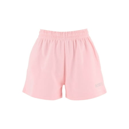 Rotate Sweatshorts In Fleece-Back Cotton Women