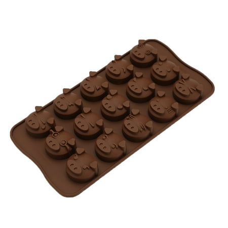Food Grade Silicone Baking Mold Candy Molds Chocolate Molds Jelly Molds Brownies Molds (brown)
Food Grade Silicone Baking Mold Candy Molds Chocolate Molds Jelly Molds Brownies Molds (brown)