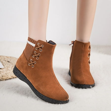 aohooy Boots on Sale Thick-Soled Plus Velvet Short Snow Boots Warm Plus Size Casual Women s Boots Yellow 9
aohooy Boots on Sale Thick-Soled Plus Velvet Short Snow Boots Warm Plus Size Casual Women s Boots Yellow 9