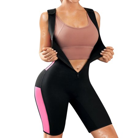 KUMAYES Sweat Sauna Suit for Women Weight Loss Hot Neoprene Full Body Shapewear Slimming Waist Trainer Vest Adjustable Straps Body Shaper
KUMAYES Sweat Sauna Suit for Women Weight Loss Hot Neoprene Full Body Shapewear Slimming Waist Trainer Vest Adjustable Straps Body Shaper