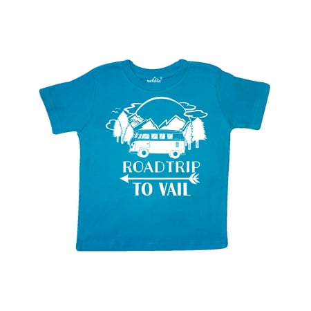 Inktastic Road Trip To Vail Gift Toddler Boy or Toddler Girl T-Shirt