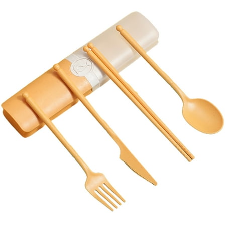 FaLX Portable Cutlery Set with Storage Box - Spoon Fork Chopsticks Cutter Comfortable Grip Camping Picnics Travel Flatware Set
FaLX Portable Cutlery Set with Storage Box - Spoon Fork Chopsticks Cutter Comfortable Grip Camping Picnics Travel Flatware Set