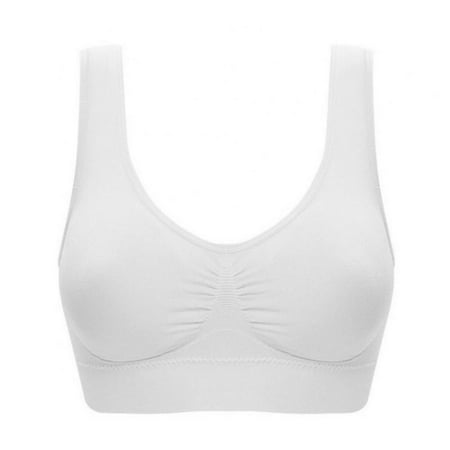Popvcly Women s Seamless Comfortable Sports Bra with Removable Pads Fitness Sleep Bras
Popvcly Women s Seamless Comfortable Sports Bra with Removable Pads Fitness Sleep Bras