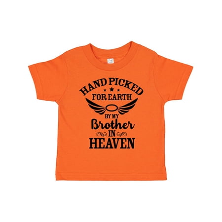 Inktastic Handpicked for Earth by My Brother in Heaven Angel Wings Gift Toddler Boy or Toddler Girl T-Shirt
Inktastic Handpicked for Earth by My Brother in Heaven Angel Wings Gift Toddler Boy or Toddler Girl T-Shirt