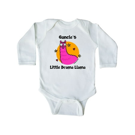 Inktastic Guncle s little Drama Llama Gift Baby Boy or Baby Girl Long Sleeve Bodysuit
Inktastic Guncle s little Drama Llama Gift Baby Boy or Baby Girl Long Sleeve Bodysuit