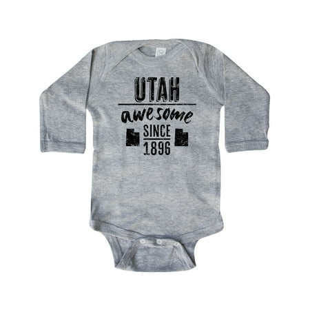 Inktastic Utah Awesome Since 1896 Gift Baby Boy or Baby Girl Long Sleeve Bodysuit
Inktastic Utah Awesome Since 1896 Gift Baby Boy or Baby Girl Long Sleeve Bodysuit