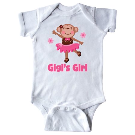Inktastic Gigi s Girl monkey Gift Baby Girl Bodysuit