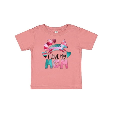 Inktastic I Love My Mom Pink and Blue Fox with Hearts Gift Baby Boy or Baby Girl T-Shirt
Inktastic I Love My Mom Pink and Blue Fox with Hearts Gift Baby Boy or Baby Girl T-Shirt