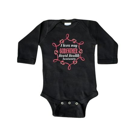 Inktastic I Love My Godfather Heart Health Awareness Gift Baby Boy or Baby Girl Long Sleeve Bodysuit
Inktastic I Love My Godfather Heart Health Awareness Gift Baby Boy or Baby Girl Long Sleeve Bodysuit