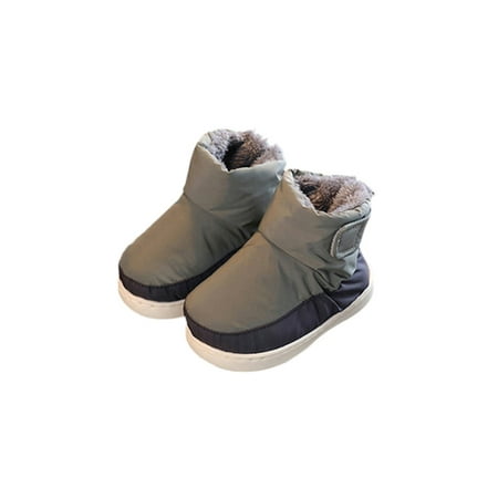 Colisha Kids Casual Pull On Warm Shoes Outdoor Comfort Booties Hiking Flat Snow Boot Green 25
Colisha Kids Casual Pull On Warm Shoes Outdoor Comfort Booties Hiking Flat Snow Boot Green 25