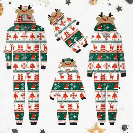 On Clearance YYDGH Christmas Matching Pjs for Family 2023 Onesie Reindeer Pajamas Sets Holiday Elk Hoodie Romper Xmas Print Jumpsuit
On Clearance YYDGH Christmas Matching Pjs for Family 2023 Onesie Reindeer Pajamas Sets Holiday Elk Hoodie Romper Xmas Print Jumpsuit