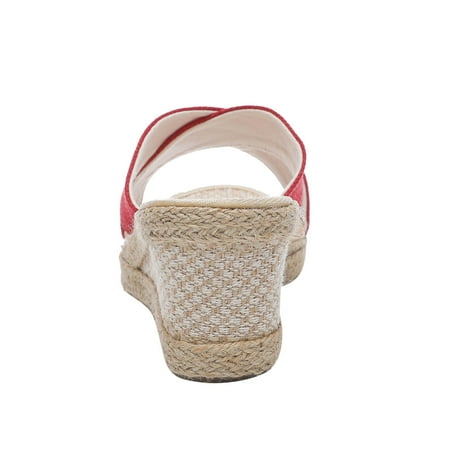 Vedolay Slippers Shoes for Women Women s Cloud Slippers Summer Wedge Closed Toe Braided Buckle Sandals Red 7.5
Vedolay Slippers Shoes for Women Women s Cloud Slippers Summer Wedge Closed Toe Braided Buckle Sandals Red 7.5