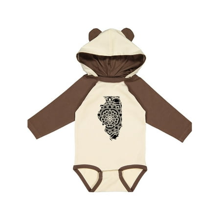 Inktastic Illinois Silhouette Mandala Gift Baby Boy or Baby Girl Long Sleeve Bodysuit
Inktastic Illinois Silhouette Mandala Gift Baby Boy or Baby Girl Long Sleeve Bodysuit