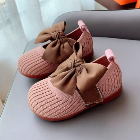 Infant Baby Girls Soft Sole Bowknot Princess Wedding Dress Flats Prewalker Newborn Light Baby Sneaker Shoes
Infant Baby Girls Soft Sole Bowknot Princess Wedding Dress Flats Prewalker Newborn Light Baby Sneaker Shoes