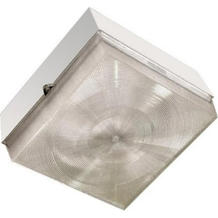 Dabmar Lighting DW6628-BZ-277 9.69 x 9.69 x 5.38 in. 2 x 32 watts Polycarbonate Surface Mounted Ceiling Fixture with PLQ32 Flourescent Lamp White
Dabmar Lighting DW6628-BZ-277 9.69 x 9.69 x 5.38 in. 2 x 32 watts Polycarbonate Surface Mounted Ceiling Fixture with PLQ32 Flourescent Lamp White