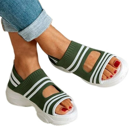 Ladies Sandals 1 Pair of Women s Heeled Sandals Woven Mesh Fashion Durable Low Heel Open Toe Sandals for Casual Wear
Ladies Sandals 1 Pair of Women s Heeled Sandals Woven Mesh Fashion Durable Low Heel Open Toe Sandals for Casual Wear