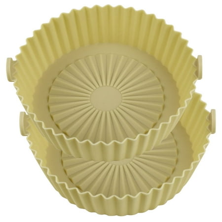 Air Fryer Silicone Liner Air Fryer Accessories 6.5 in 2 pcs Reusable Heat Resistant 482°F/250°C Silicone Non-Stick Basket for Air Fryer Baking Roasting Oven Microwave (2pcs)
Air Fryer Silicone Liner Air Fryer Accessories 6.5 in 2 pcs Reusable Heat Resistant 482°F/250°C Silicone Non-Stick Basket for Air Fryer Baking Roasting Oven Microwave (2pcs)