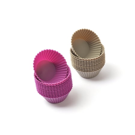 PRESS Silicone Baking Cups 24 pcs Mini-Sized Non-Toxic 440 °F Resistant Dishwasher safe Reusable. Silicone Line.
PRESS Silicone Baking Cups 24 pcs Mini-Sized Non-Toxic 440 °F Resistant Dishwasher safe Reusable. Silicone Line.