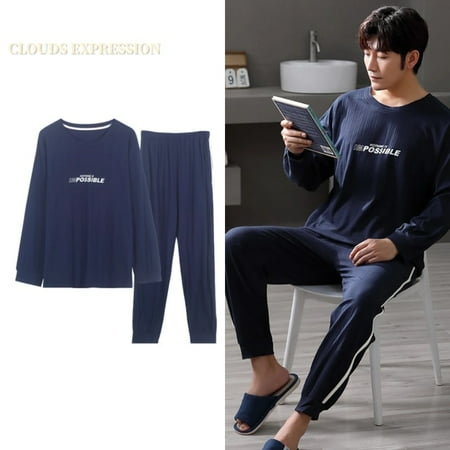 QWZNDZGR Spring Autumn L-4XL Knitted Cotton Simple Men s Pyjamas Suits Pajamas Set Casual Male Sleepwear Pyjamas Night Pijamas Homewear
QWZNDZGR Spring Autumn L-4XL Knitted Cotton Simple Men s Pyjamas Suits Pajamas Set Casual Male Sleepwear Pyjamas Night Pijamas Homewear
