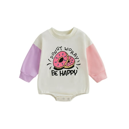 Niuer Infant Jumpsuit Color Block Romper Long Sleeve Bodysuit Ribbed Playsuit One Piece White 80cm
Niuer Infant Jumpsuit Color Block Romper Long Sleeve Bodysuit Ribbed Playsuit One Piece White 80cm