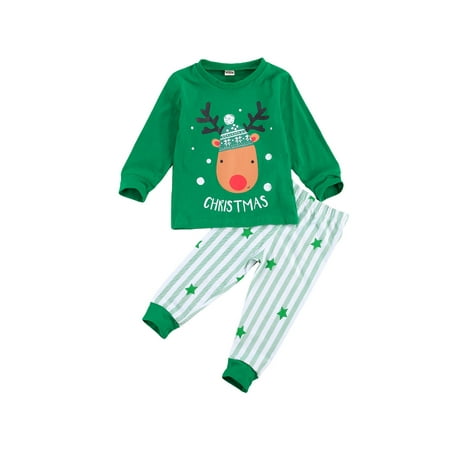 AMILIEe Toddler Baby Christmas Pajama Cotton Long Sleeve Santa Claus Sleepwear Sets 1-6 Years
AMILIEe Toddler Baby Christmas Pajama Cotton Long Sleeve Santa Claus Sleepwear Sets 1-6 Years