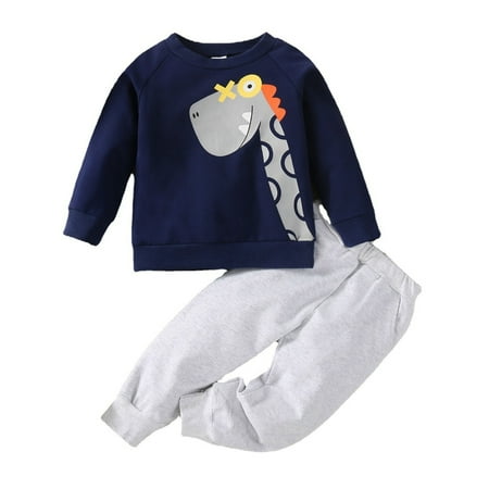 XINSHIDE Infant Toddler Newborn Baby Boys Long Sleeve Cute Cartoon Animals Sweatshirt Blouse Tops Solid Trousers Pants Outfit Set 2Pcs Clothes
XINSHIDE Infant Toddler Newborn Baby Boys Long Sleeve Cute Cartoon Animals Sweatshirt Blouse Tops Solid Trousers Pants Outfit Set 2Pcs Clothes