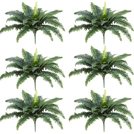 Artificial Ferns for Outdoors Long Silk Artificial Boston Fern Bush Plants Faux Fern Large Fake Ferns Flowers Shrubs with 28 Branches for House Office Garden Indoor Decor 22 Inch (6 Pcs)
Artificial Ferns for Outdoors Long Silk Artificial Boston Fern Bush Plants Faux Fern Large Fake Ferns Flowers Shrubs with 28 Branches for House Office Garden Indoor Decor 22 Inch (6 Pcs)